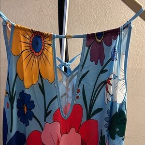 Anne Cole Floral Maxi Dress - Multicolor